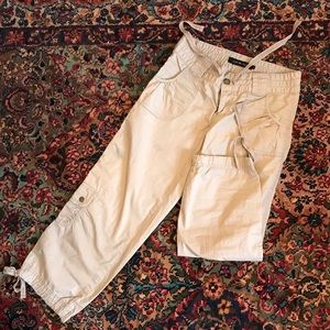 Calvin Klein capris cropped pants 100% cotton